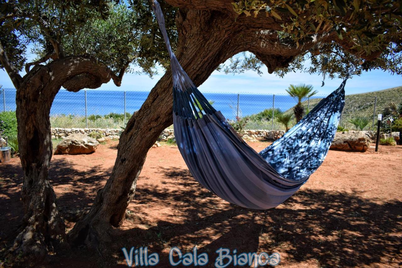 Villa Cala Bianca Castellammare del Golfo Exterior foto